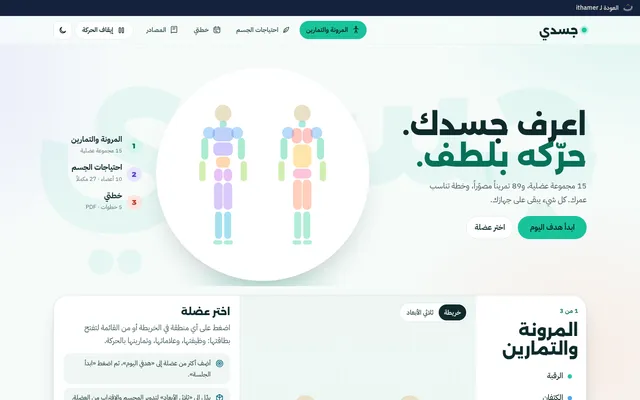 Website interface of Jasadi